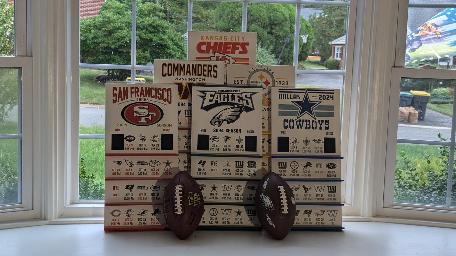 Football schedules