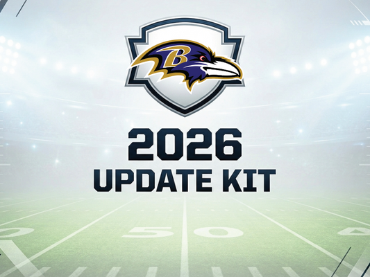 Baltimore Ravens 2026 Update kit for the football schedule.