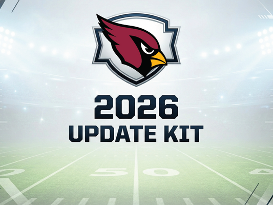 Arizona Cardinals 2026 Update kit for the football schedule.