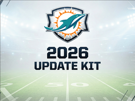 Miami Dolphins 2026 Update kit for the football schedule.