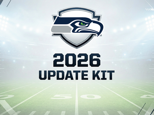 Seattle Seahawks 2026 Update kit for the football schedule.