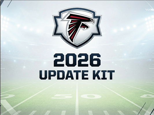 Atlanta Falcons 2026 Update kit for the football schedule.