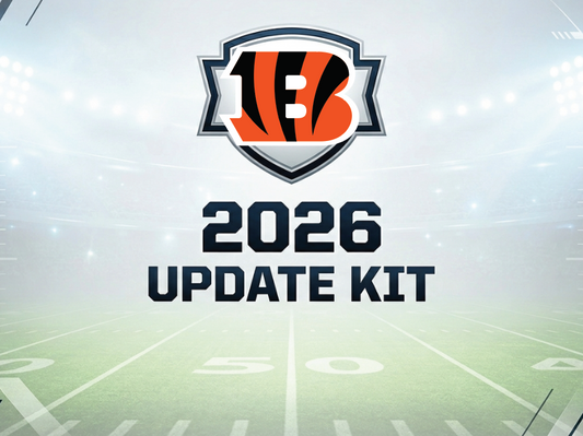 Cincinnati Bengals 2026 Update kit for the football schedule.