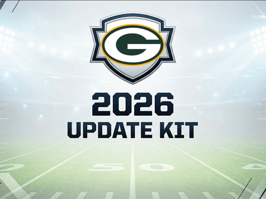 Green Bay Packers 2026 Update kit for the football schedule.