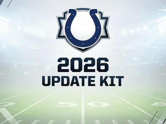 Indianapolis Colts 2026 Update kit for the football schedule.