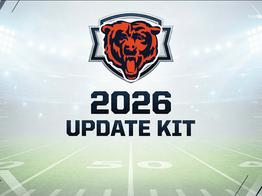 Chicago Bears 2026 Update kit for the football schedule.