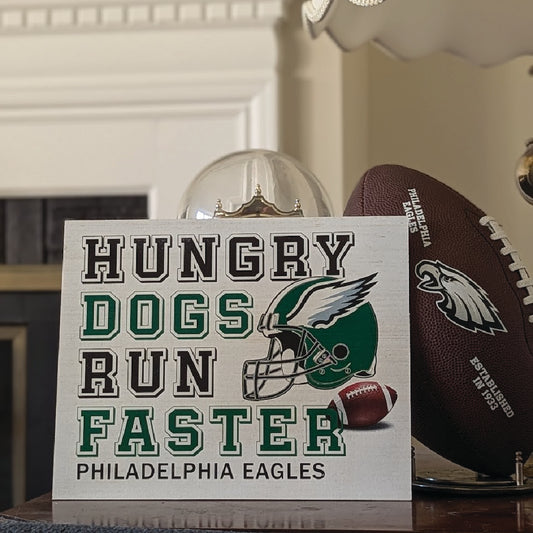 Eagles wooden wall sign